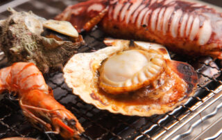 BBQ at the beach with Kimberley Kampers, king of the off-road